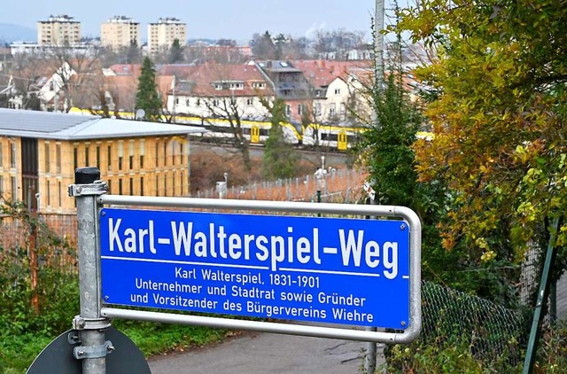 Der neue Karl-Walterspiel-Weg ist ein ...hen Schlierbergstrae und Kapellenweg.  | Foto: Thomas Kunz