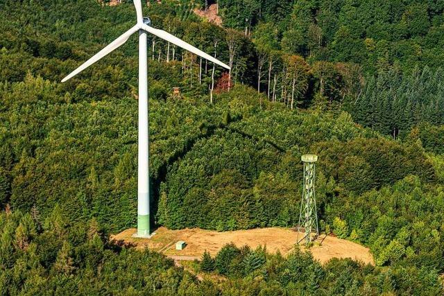 Aussichtsturm beim früheren Windpark gehört jetzt der Stadt Ettenheim