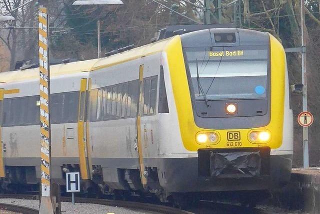 Die Bahn fährt am Hochrhein einen Notfallfahrplan