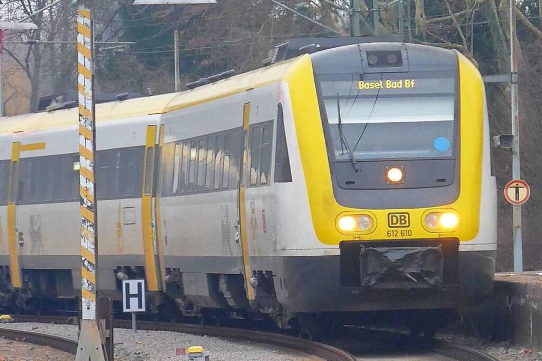 Die Deutsche Bahn hat auf die Zugausfä...lan für die Hochrheinstrecke erstellt.  | Foto: Daniel Gramespacher