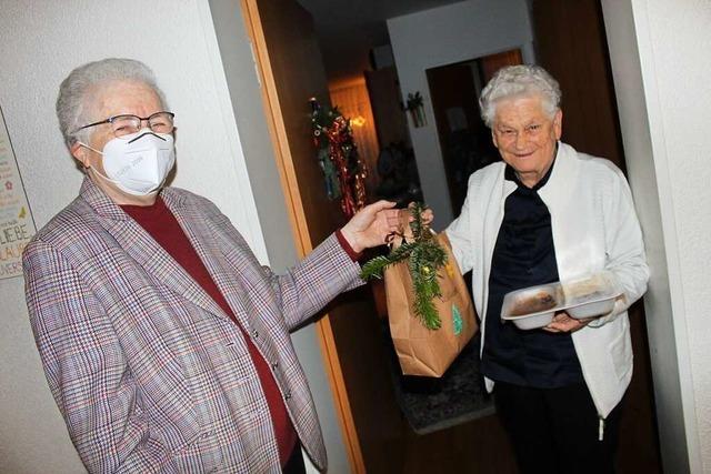 Wie in Schopfheim an Weihnachten Senioren beschenkt werden