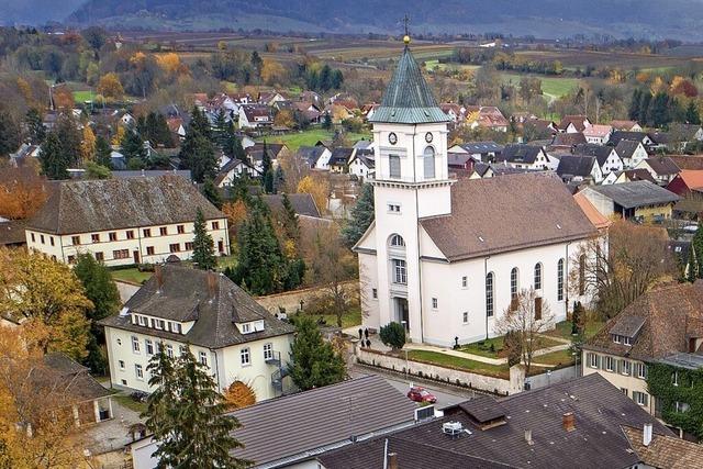 Ein kleiner Park fr Verstorbene in Heitersheim