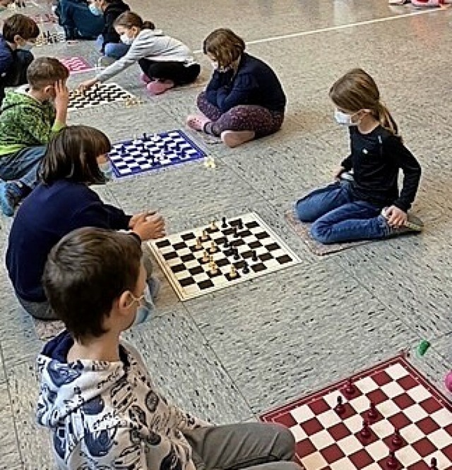 Schler im Schachprojekt  | Foto: Schule