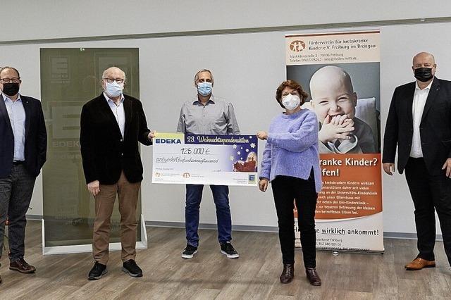 125 000 Euro kommen krebskranken Kindern zugute