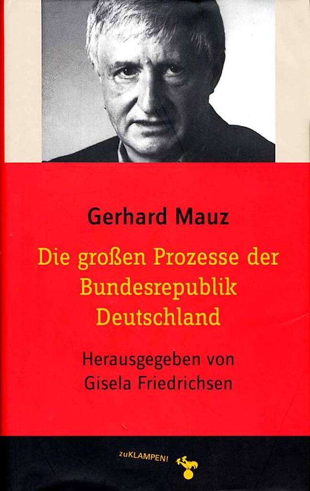 Gerhard Mauz  | Foto: Buch