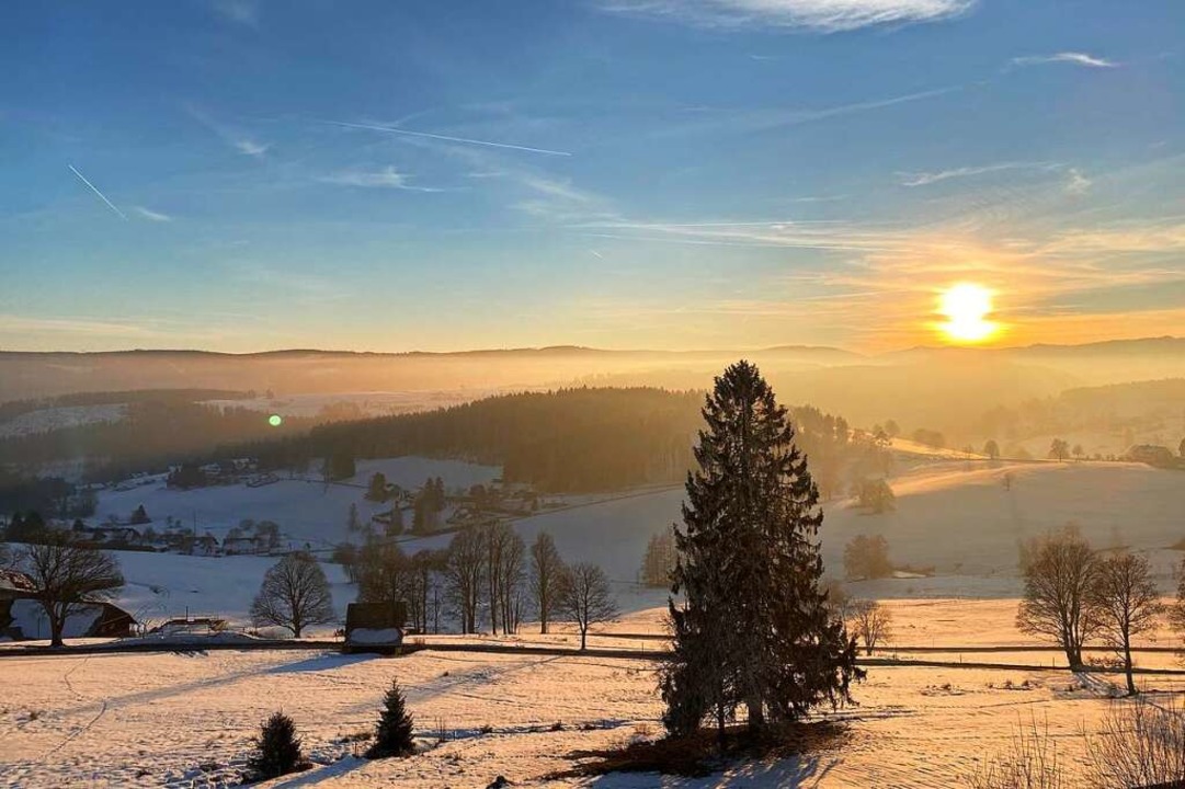 Winterlandschaft bei Lenzkirch.  | Foto: Regina Lohmann