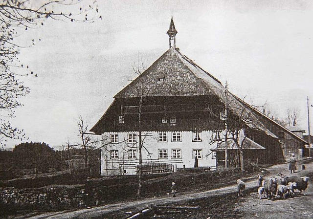 Im jahrhundertealten Hierahof versteck...ktwirtschaft&#8220; das Kriegsende.     | Foto: Archiv Haderer