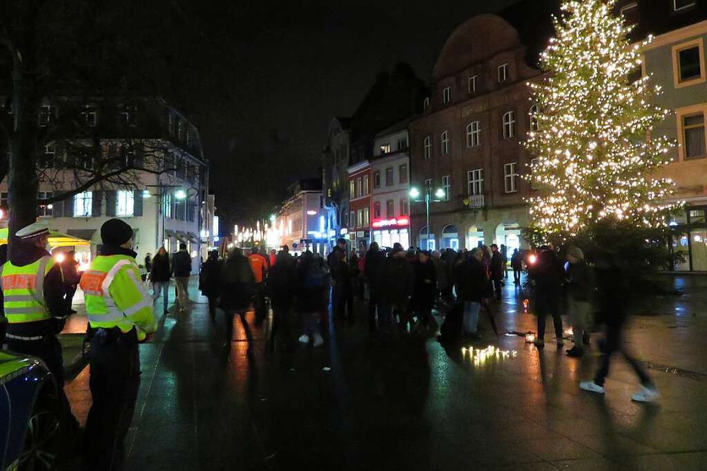 How Corona protesters in the Lörrach district let off steam in Messenger – Lörrach district