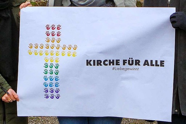 Die Aktion &#8222;Kirche fr alle&#822...h-Gottenheim zu Zerwrfnissen gefhrt.  | Foto: Daniel Hengst