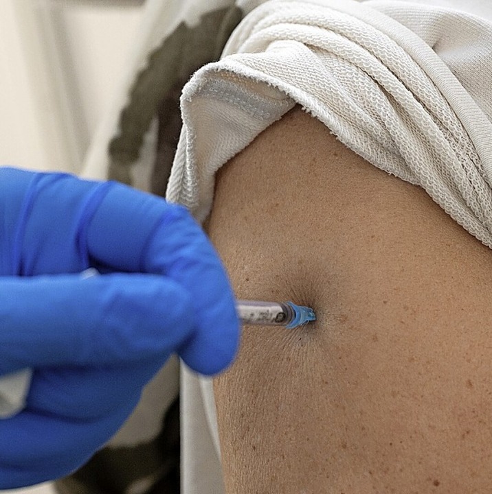 Die Zahl der Erstimpfungen ist im Dezember gesunken.  | Foto:  Sebastian Gollnow