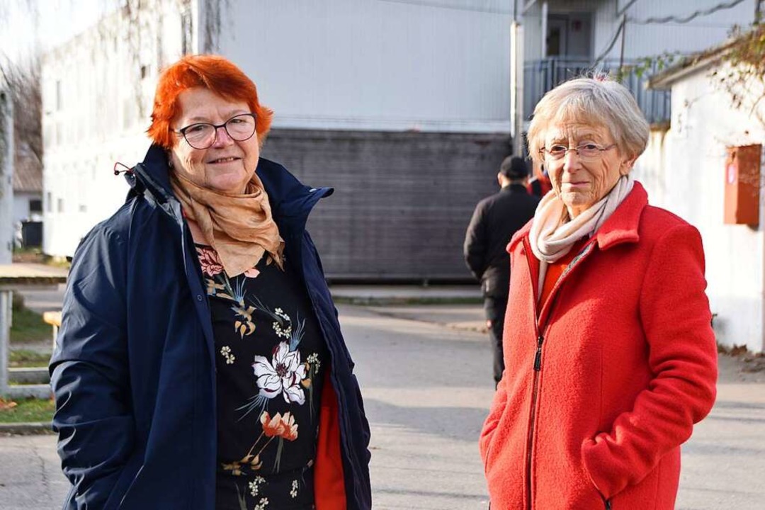 Irmgard Jerger (links) und Gisela Besier  | Foto: Horatio Gollin