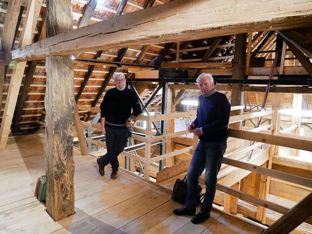 Georg Kirschbaum, Vorsitzender des Fr...Feuerbhne des Hotzenhauses in Oberhof  | Foto: Michael Gottstein