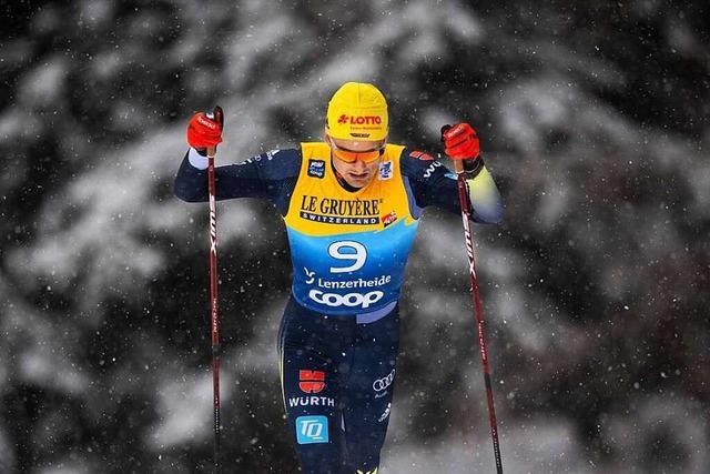 Janosch Brugger bucht bei der Tour de Ski das halbe Olympiaticket