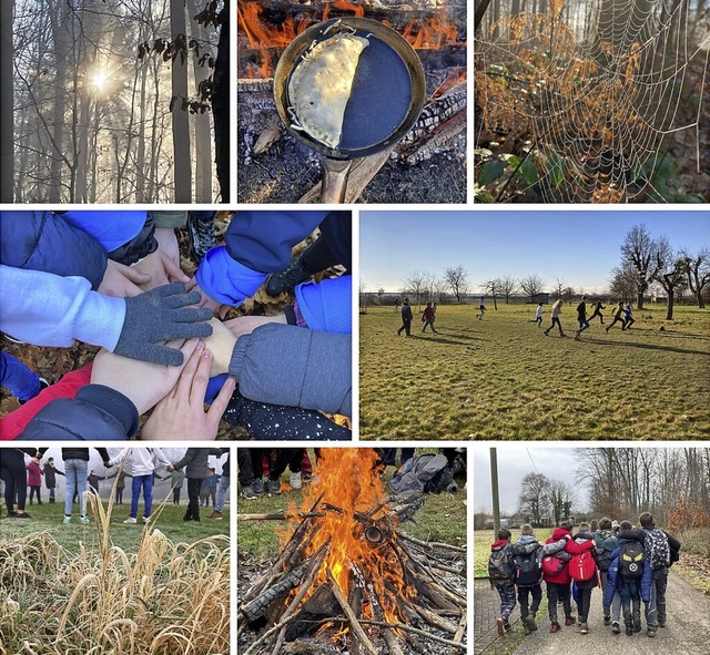 Die Tage in der Natur haben die Sechst...g Klassengemeinschaft erleben lassen.   | Foto: pamheitzmann9