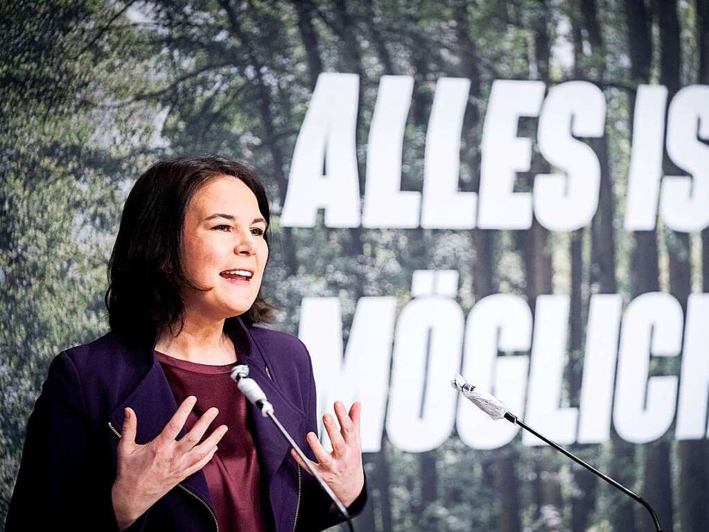 19. April 2021: Annalena Baerbock als Kanzlerkandidatin der Grnen nominiert