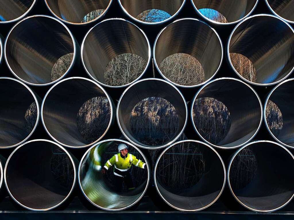 10. September 2021: Gazprom: Ostseepipeline Nord Stream 2 fertiggestellt