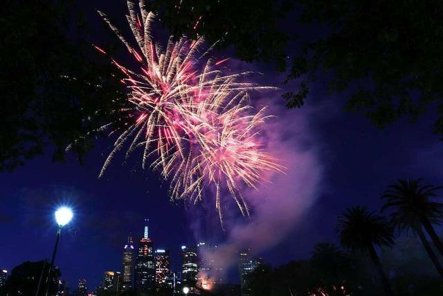 Mancherorts ist schon 2022 – großes Feuerwerk in Sydney erwartet