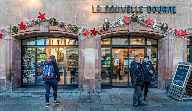 Auch La Nouvelle  Douane verkauft seine regionalen Produkte nicht mehr gut.  | Foto: Anne Telw