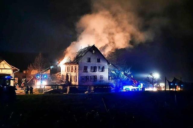 Ursache des Feuers in Tannenkirch am vierten Advent war wohl ein defektes Kabel