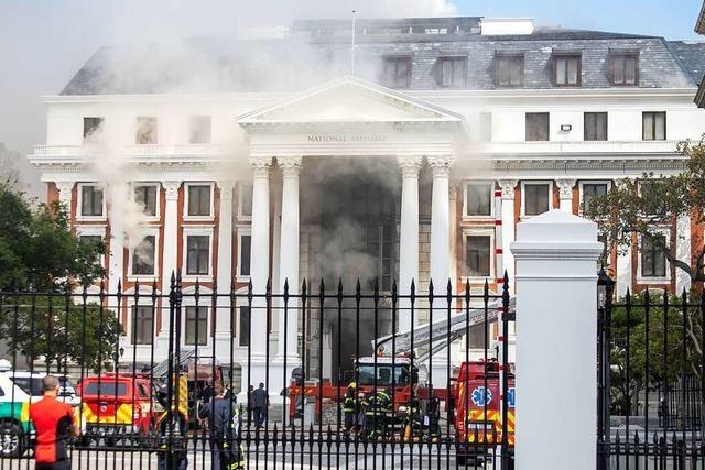 Grobrand in Sdafrikas Parlament unter Kontrolle