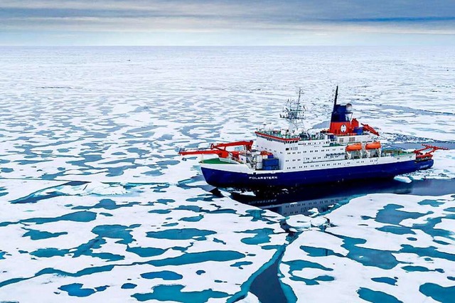 Die Wissenschaftler des deutschen Fors...e schnell das Eis der Arktis schmilzt.  | Foto: Steffen Graupner