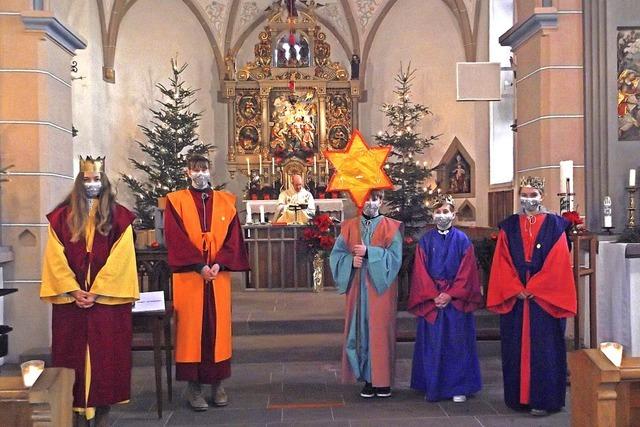 Die Sternsinger sind unterwegs