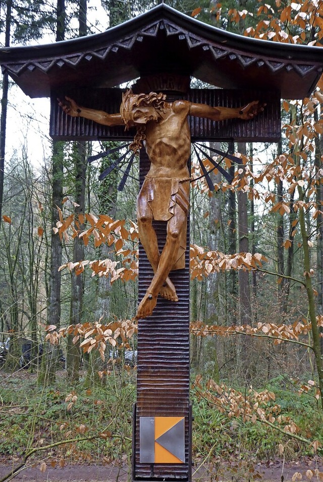 Wieder in Stand gesetzt wurde nun die ... Emmendingen an der Gebrannten Eiche.   | Foto: Sylvia-Karina Jahn