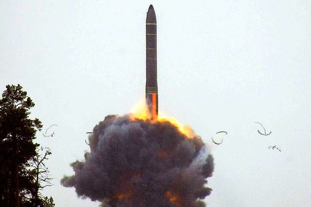 Ein russischer Atomwaffentest 2007  | Foto: Tass