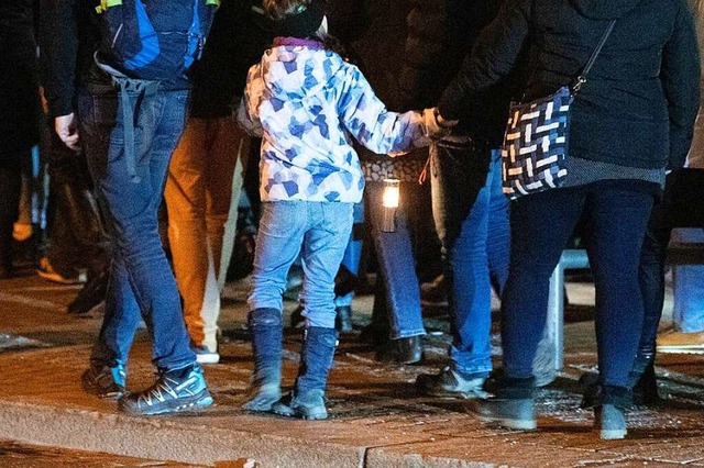 Protestaktion in Dresden (Symbolbild)  | Foto: Sebastian Kahnert (dpa)