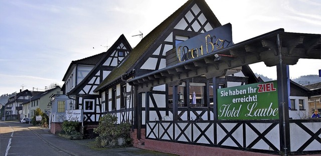 Das Hotel zur Laube in Heuweiler gibt es nicht mehr.  | Foto: Andrea Steinhart