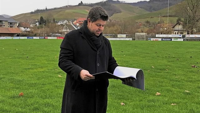 Andreas Knig will die Planung fr ein...tspark in Durbach weiter vorantreiben.  | Foto: Gemeinde Durbach