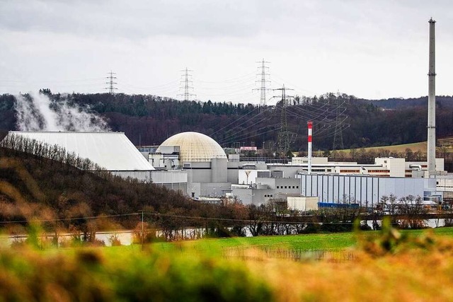 Als letztes Atomkraftwerk in Baden-Wr...eilbronn bis Ende des Jahres vom Netz.  | Foto: Christoph Schmidt (dpa)