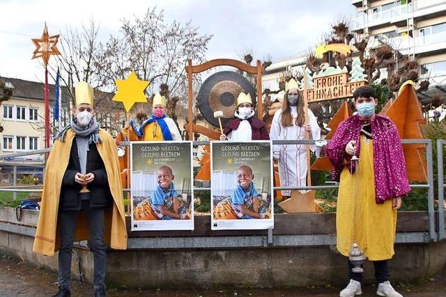 Fr jede Sternsinger-Spende gibt es in Rheinfelden einen Gongschlag