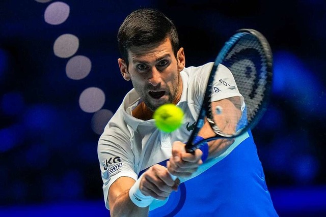Tennisstar Novak Djokovic ist wohl ung...ng, wie der Titelverteidiger mitteilt.  | Foto: Luca Bruno (dpa)