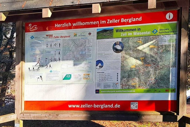 Eine von dreien: Neu mit Informationen...onstafel am Pfaffenberger Zimmerplatz.  | Foto: Uli Merkle