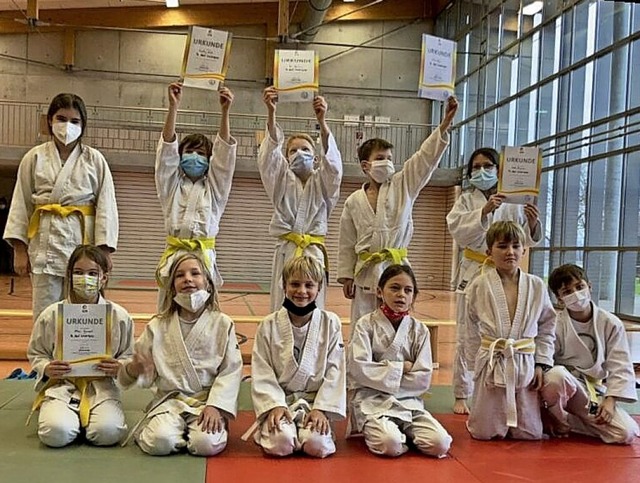 <BZ-FotoAnlauf>Judoclub Bad Krozingen:... endlich ihre Grtelprfungen ablegen.  | Foto: Judoclub Bad Krozingen