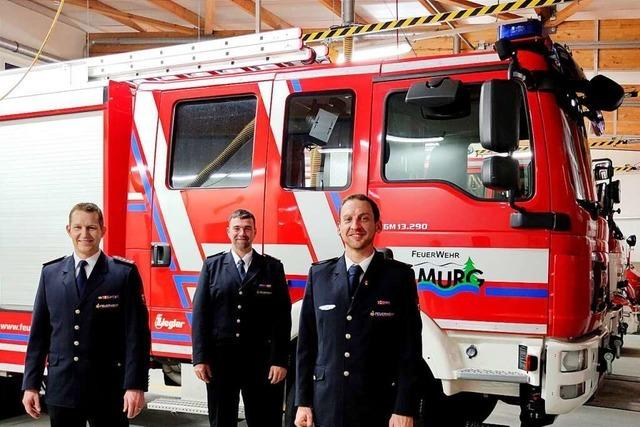 Markus Döbele ist neuer Kommandant der Feuerwehr Murg