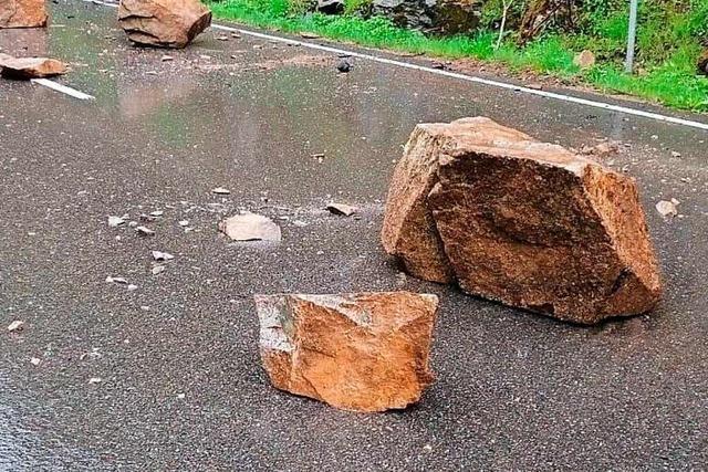 Gefahr von Felsstürzen im Oberen Wiesental lässt sich nicht bannen