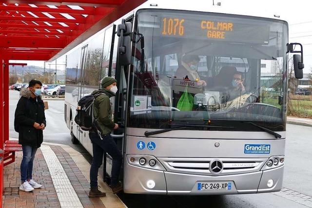 Die Buslinie Breisach – Colmar hat immer weniger Fahrgste