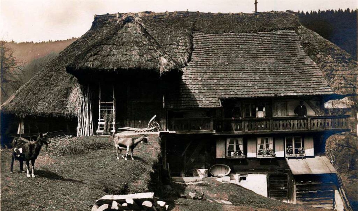 Vor 1914 wurden die Schulkinder in diesem Haus unterrichtet.  | Foto: Archiv Manfred Gallo
