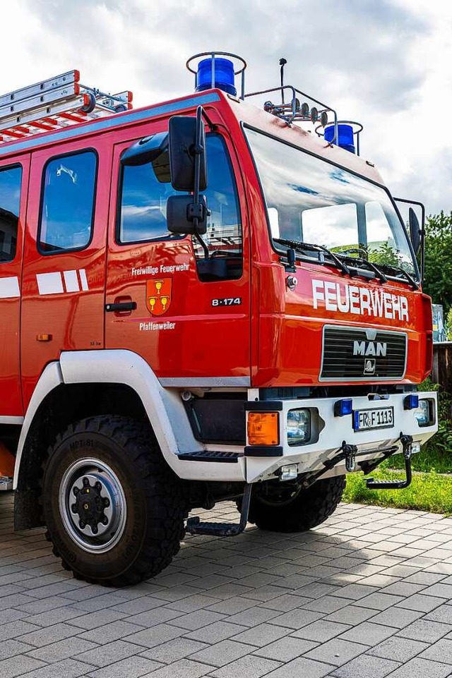 Pfaffenweiler Feuerwehr rckte zuletzt 14 Mal im Jahr zu Einstzen aus.  | Foto: Hubert Gemmert