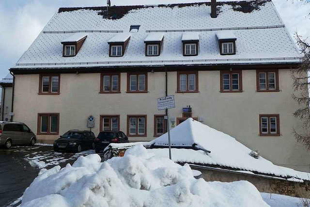 Das Gebude des Polizeireviers Titisee...spricht nicht mehr den Anforderungen.   | Foto: Peter Stellmach