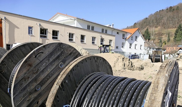 Im Gebiet Eichbodenweg ist in Mnstert...it bezahlbarem Wohnraum gebaut werden.  | Foto: Hans-Peter Mller