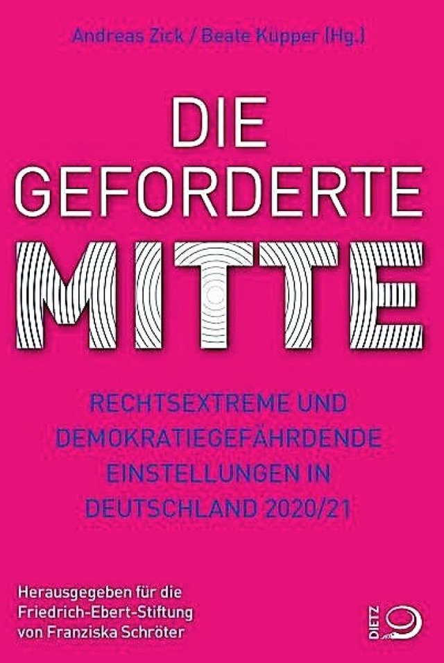 Andreas Zick/Beate Kpper: Die geforde...rlag, Bonn 2021.  375 Seiten, 16 Euro.  | Foto: Verlag