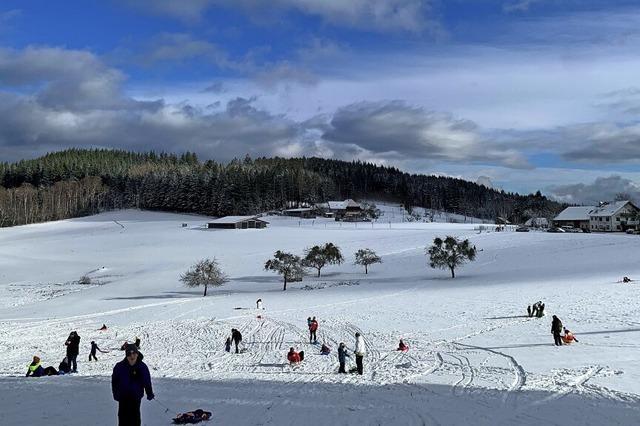 Schneevergngen auf dem Geisberg