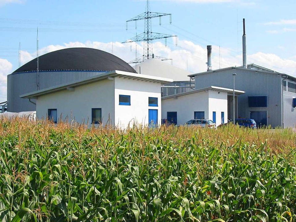 Die Biogasanlage in Neuried  | Foto: Badenova