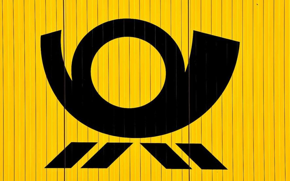 Das Logo der Post (Symbolbild)  | Foto: Ralf Hirschberger