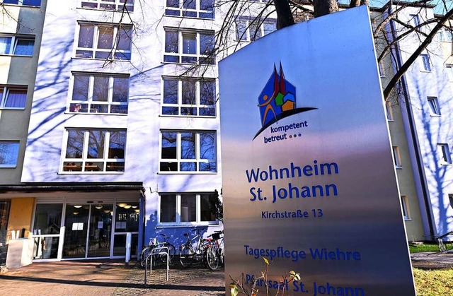 Im Wohnheim St. Johann gelten strenge ...lf Bewohner und Mitarbeiter infiziert.  | Foto: Thomas Kunz