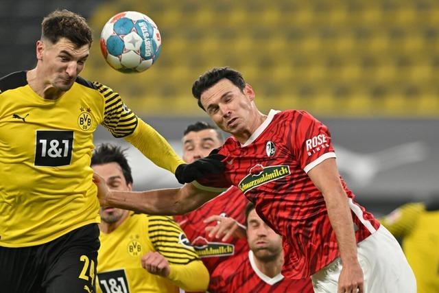 Liveticker: SC Freiburg tritt gegen Borussia Dortmund an