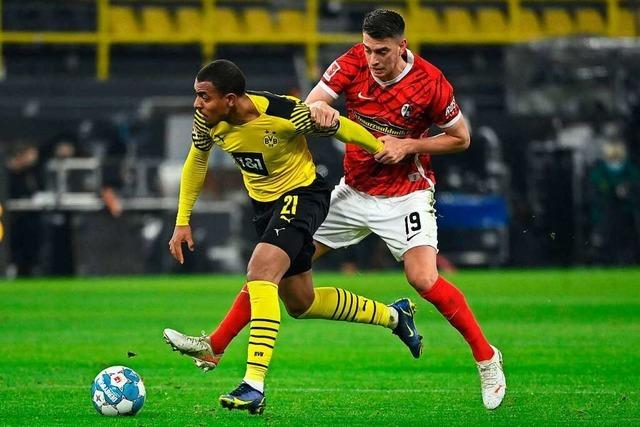 Der SC Freiburg ist gegen starke Dortmunder völlig überfordert